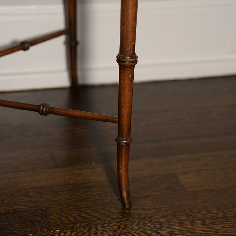 French Provincial Style Mahogany Coffee Table