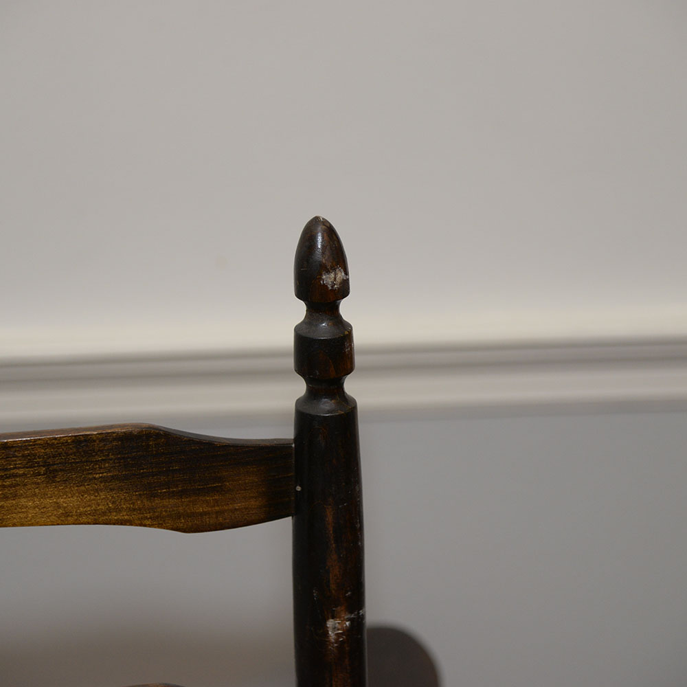 Vintage Ladderback Armchair