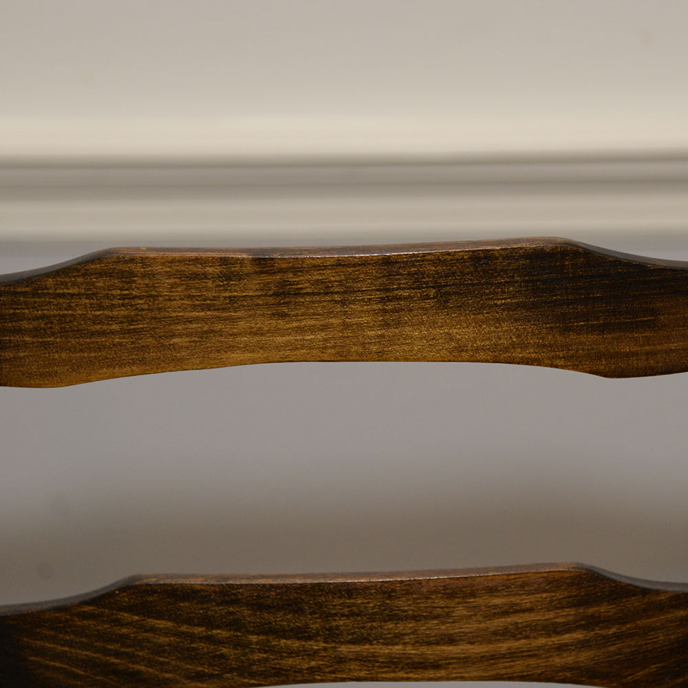 Vintage Ladderback Armchair