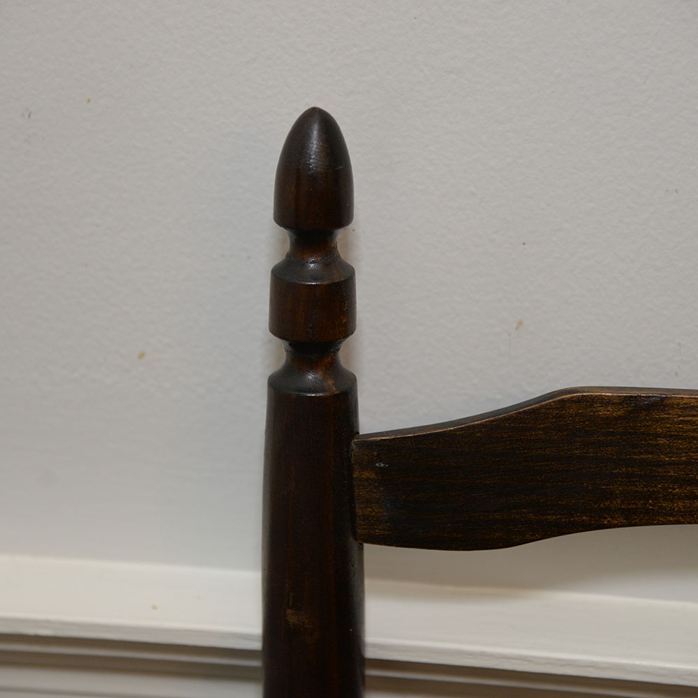 Vintage Ladderback Armchair