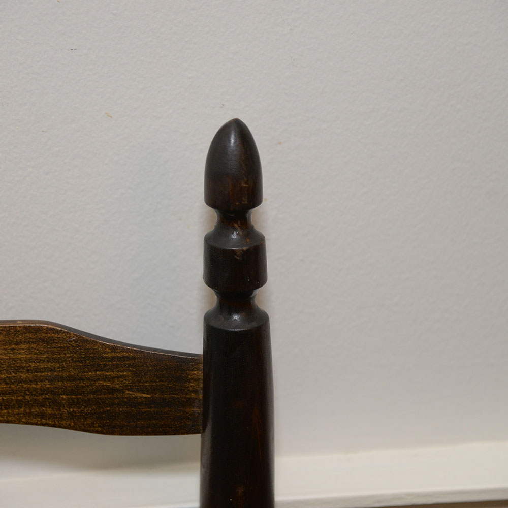 Vintage Ladderback Armchair