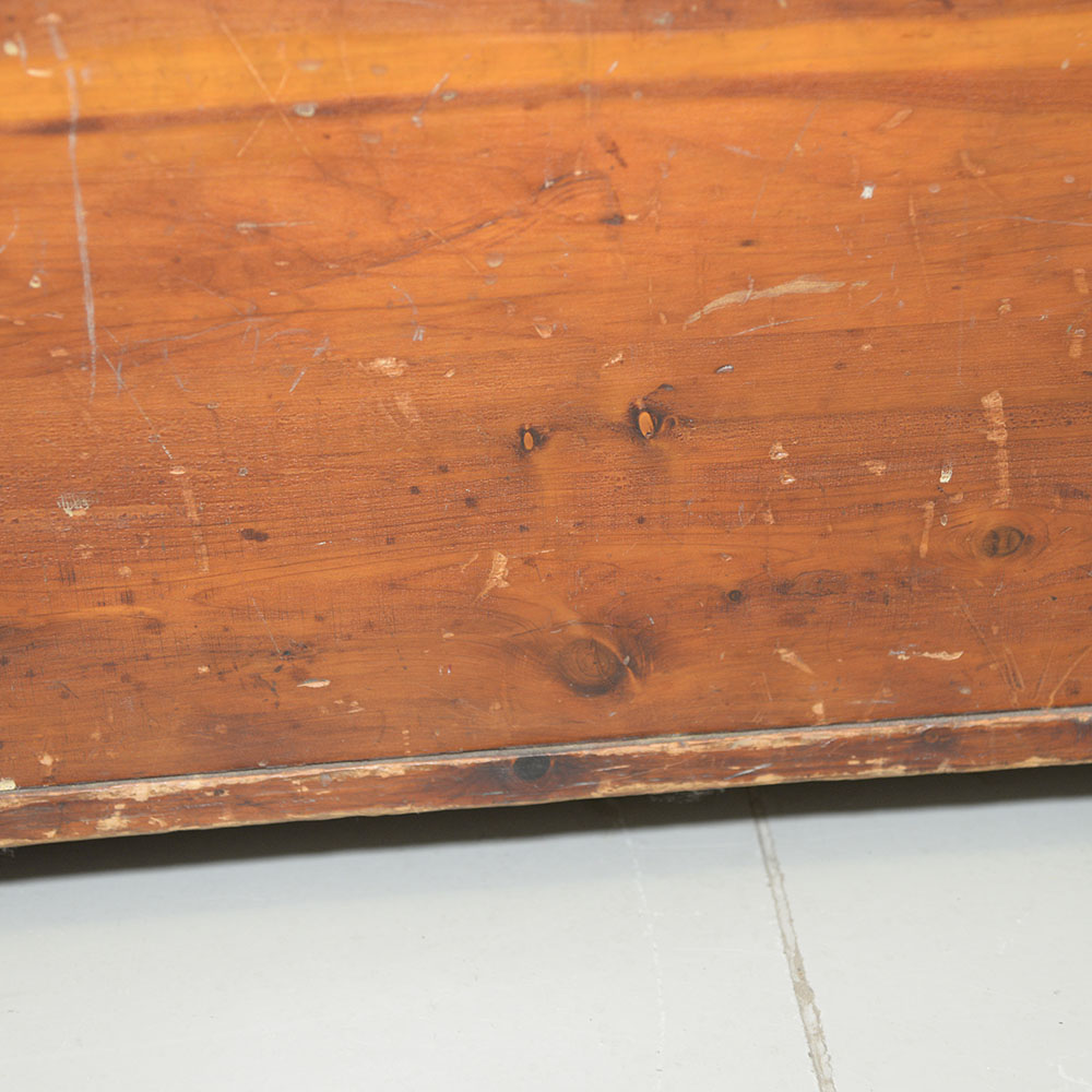 Vintage Pin Cedar Trunk