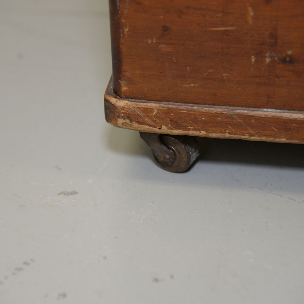 Vintage Pin Cedar Trunk