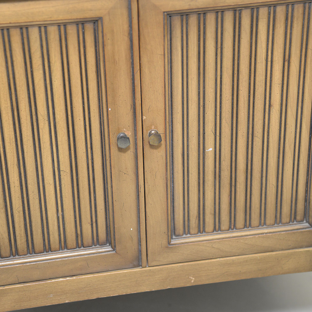 Vintage Walnut Veneer Nightstand