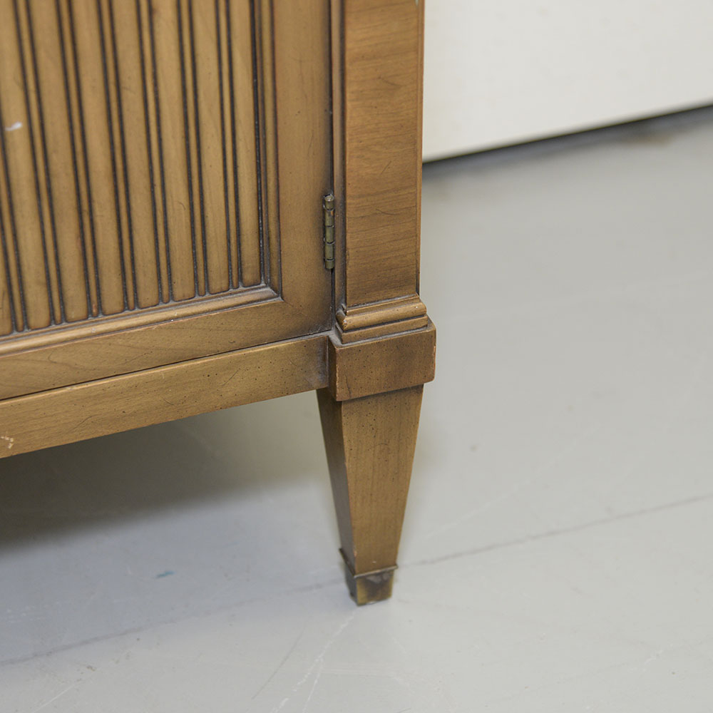 Vintage Walnut Veneer Nightstand