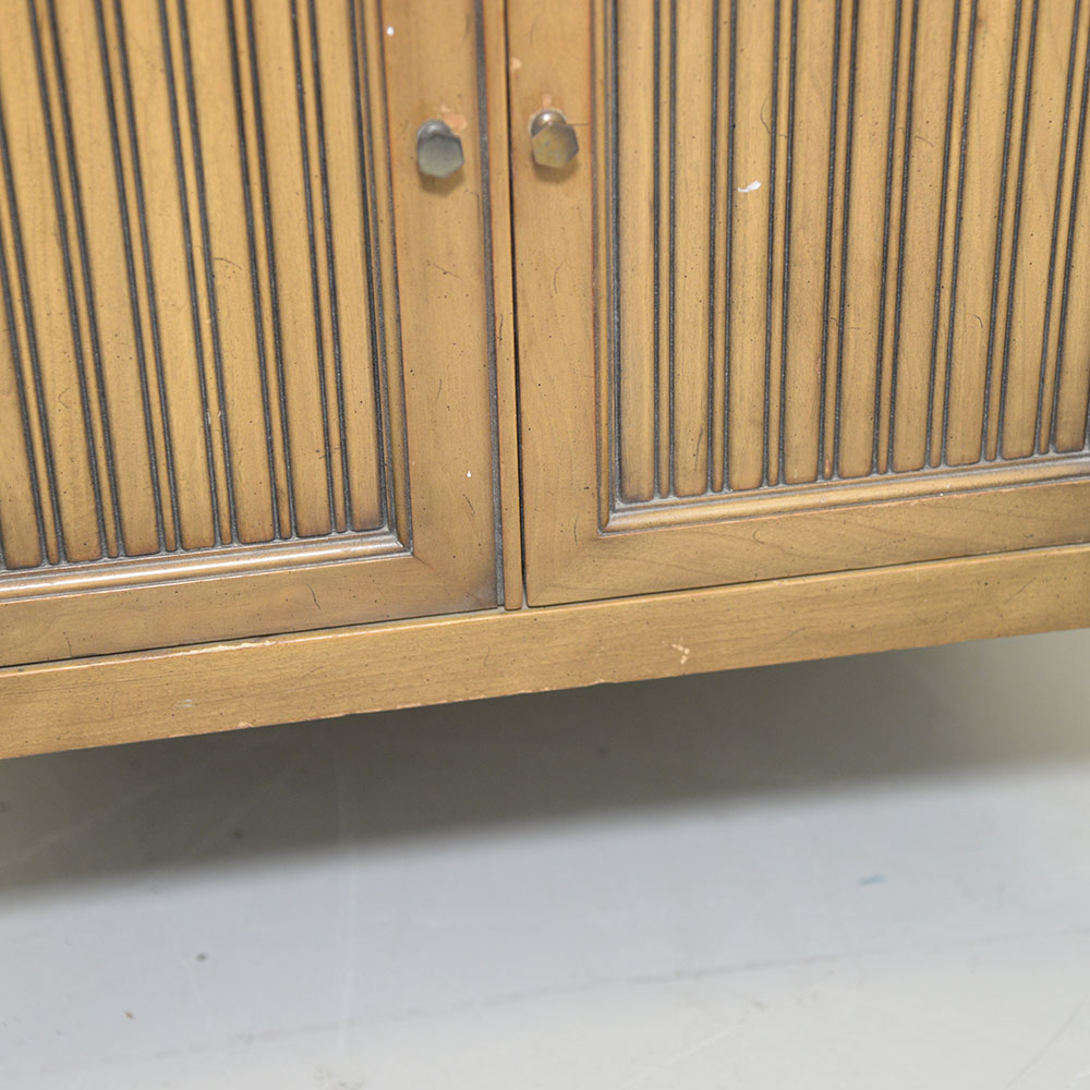 Vintage Walnut Veneer Nightstand