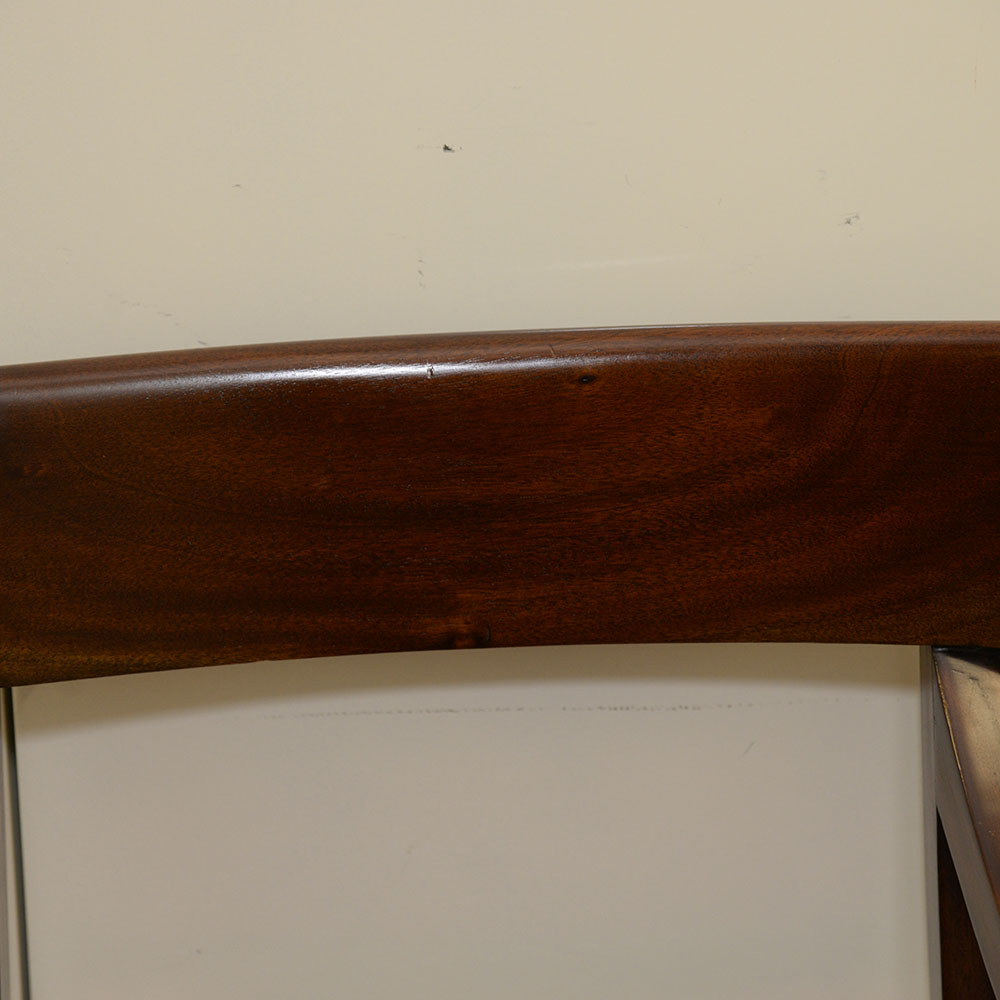 Pair of Vintage Fine Replica Regency Style Arm Chairs