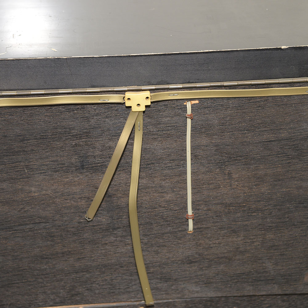 Vintage Dual Turntable, Sansui Receiver and Cabinet