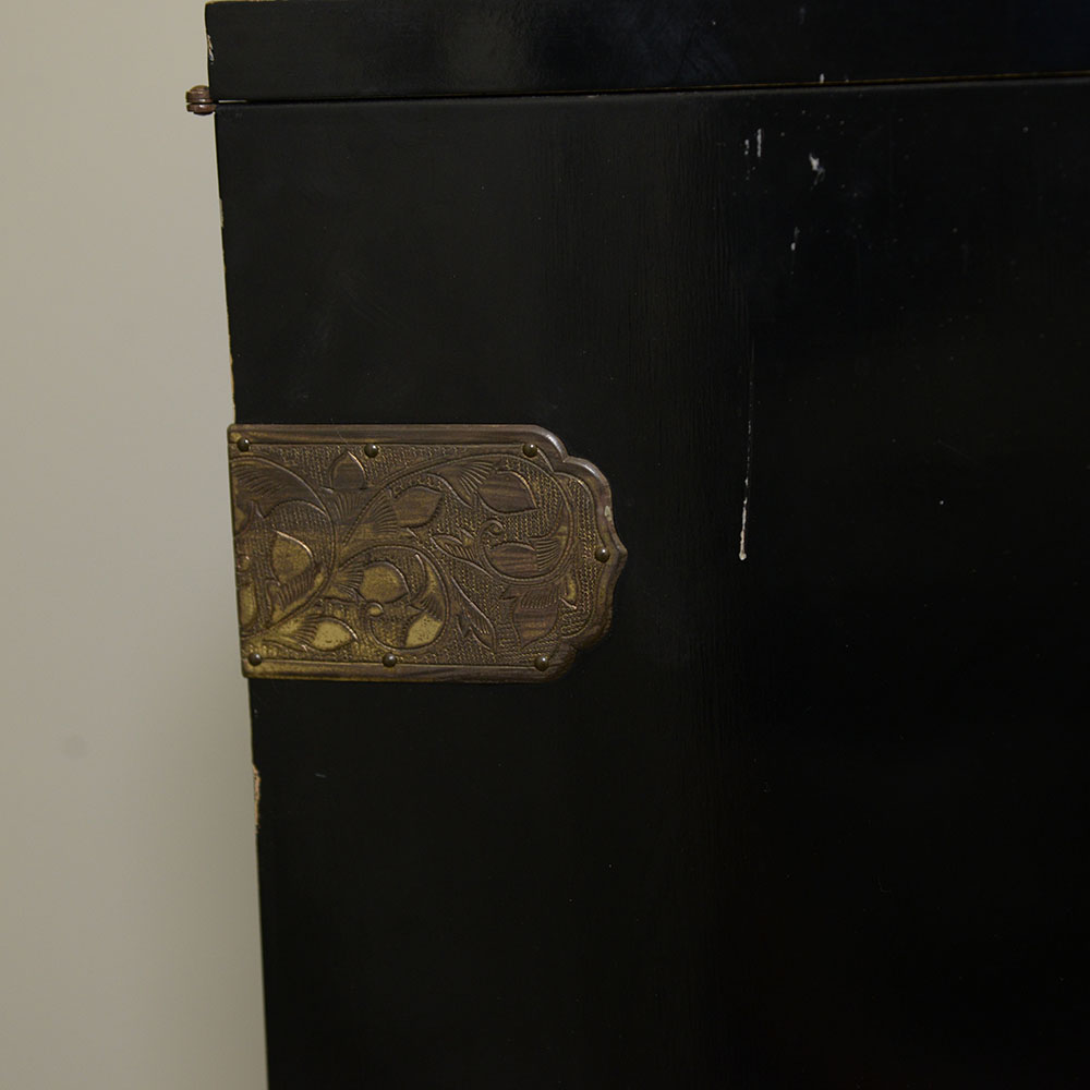 Vintage Dual Turntable, Sansui Receiver and Cabinet