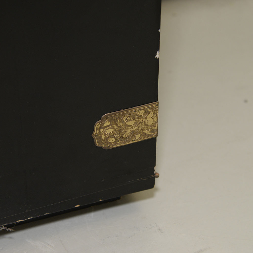 Vintage Dual Turntable, Sansui Receiver and Cabinet