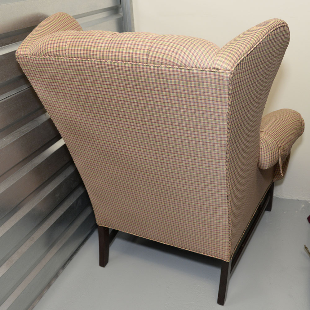 Chippendale Style Wingback Chair