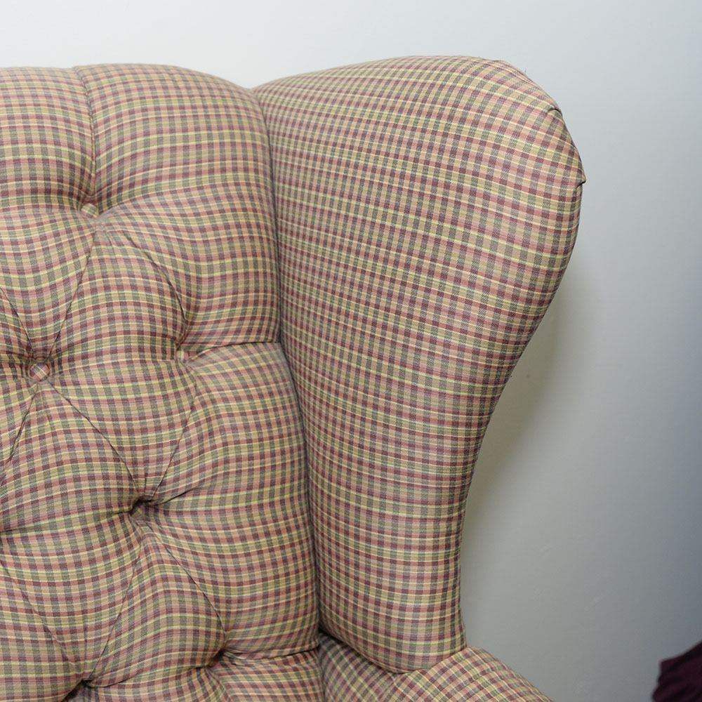 Chippendale Style Wingback Chair