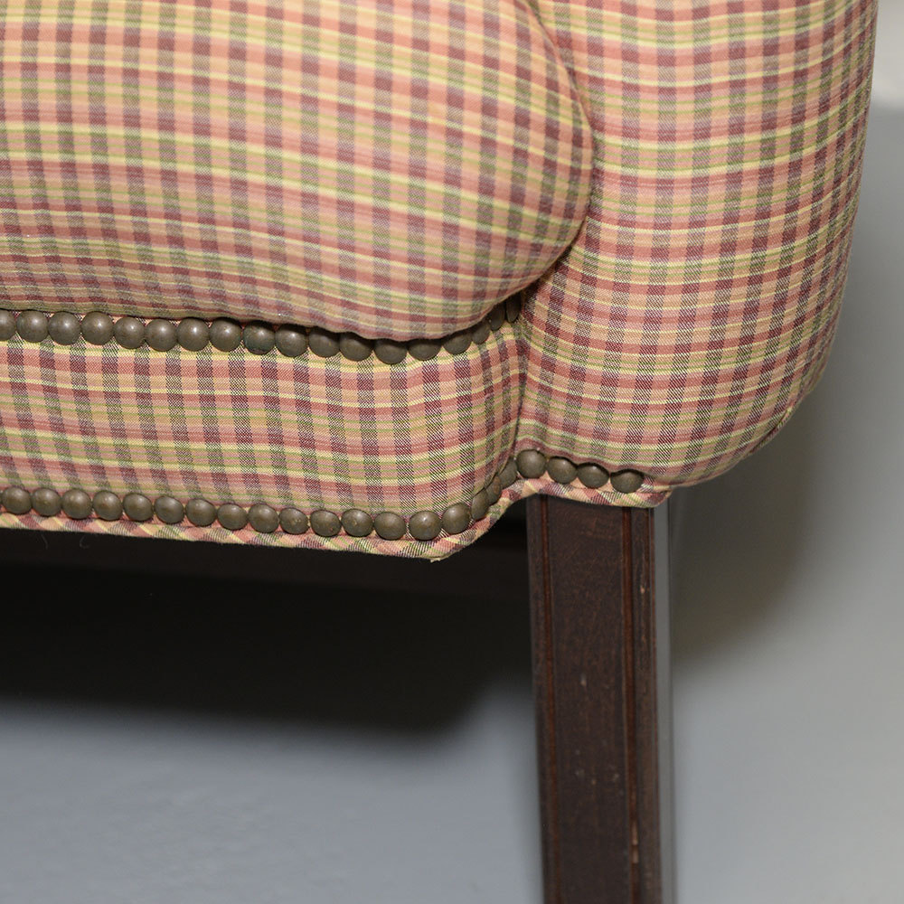 Chippendale Style Wingback Chair