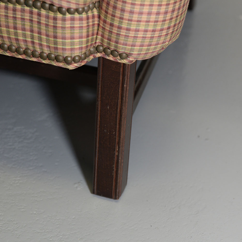 Chippendale Style Wingback Chair