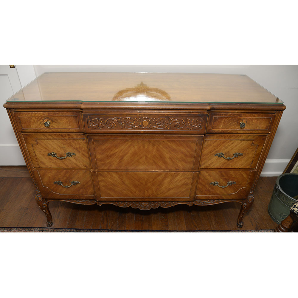 Vintage Louis XV Style Bedroom Suite