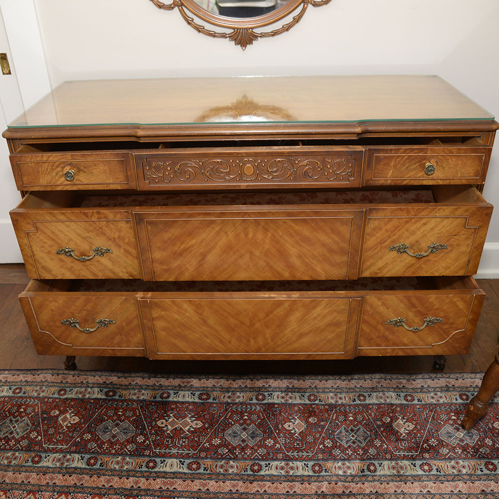 Vintage Louis XV Style Bedroom Suite