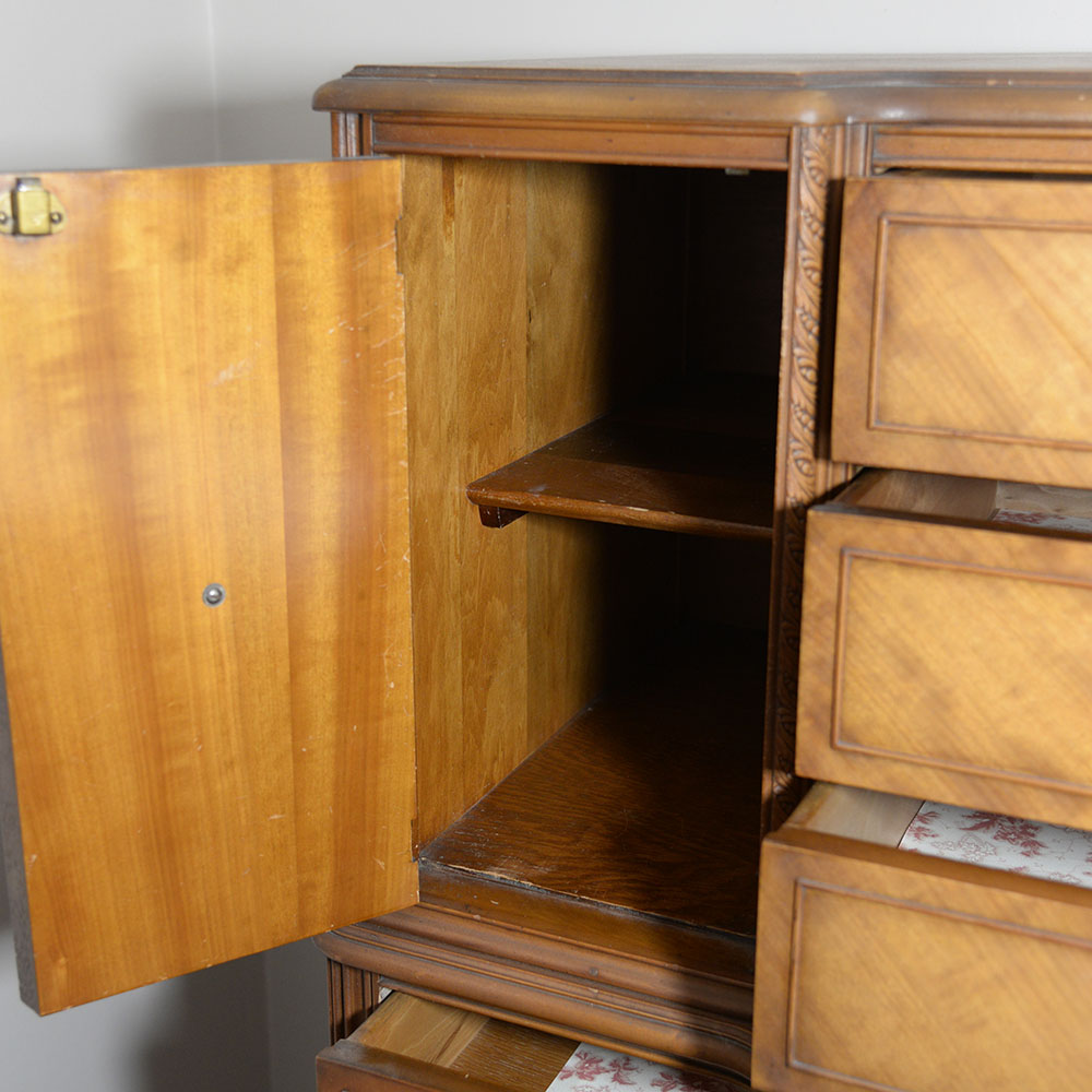 Vintage Louis XV Style Bedroom Suite