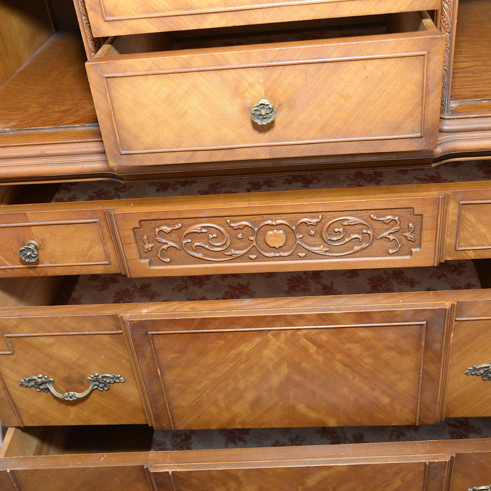 Vintage Louis XV Style Bedroom Suite