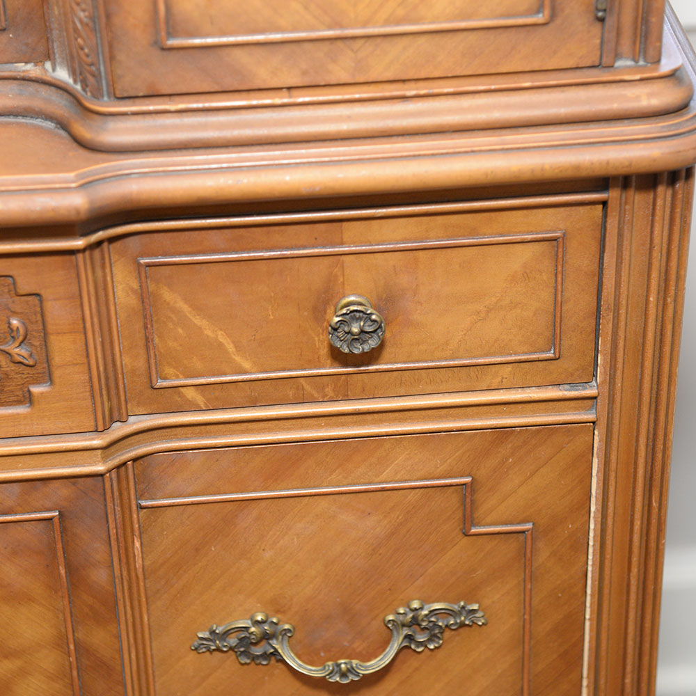 Vintage Louis XV Style Bedroom Suite