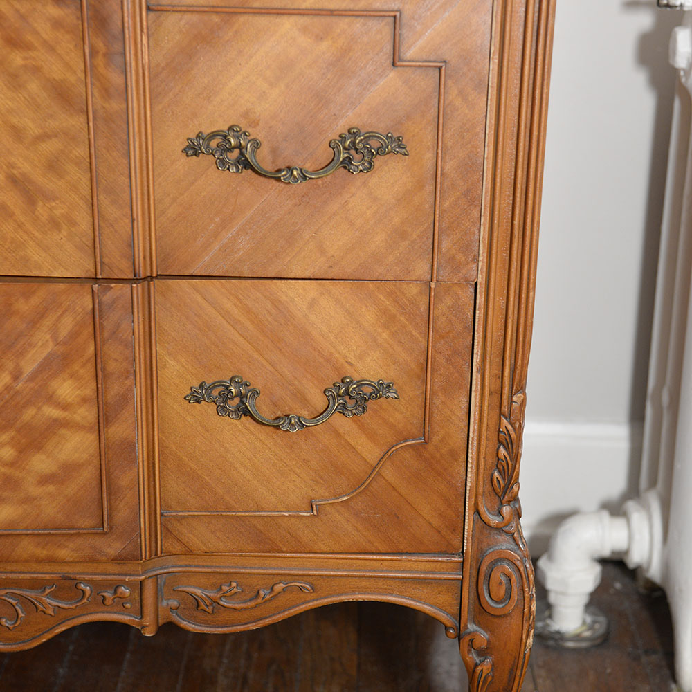 Vintage Louis XV Style Bedroom Suite