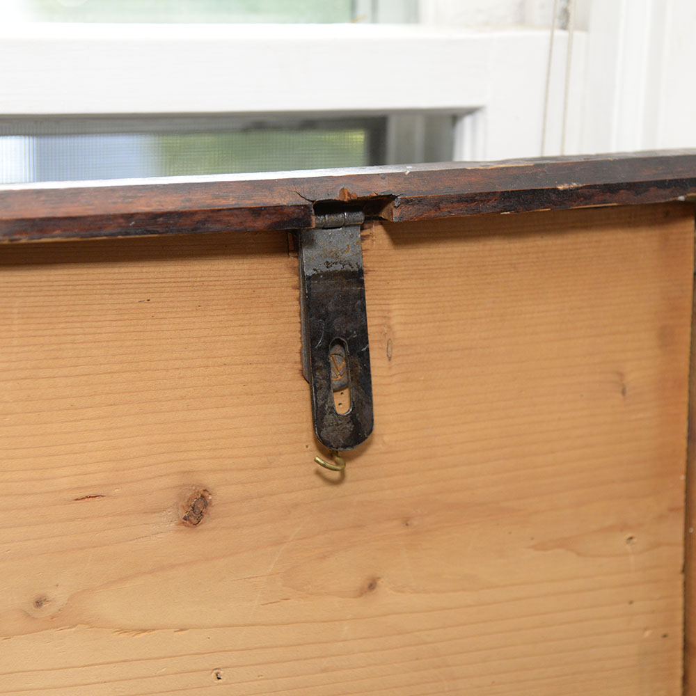 Antique Trunk with Dovetail Construction