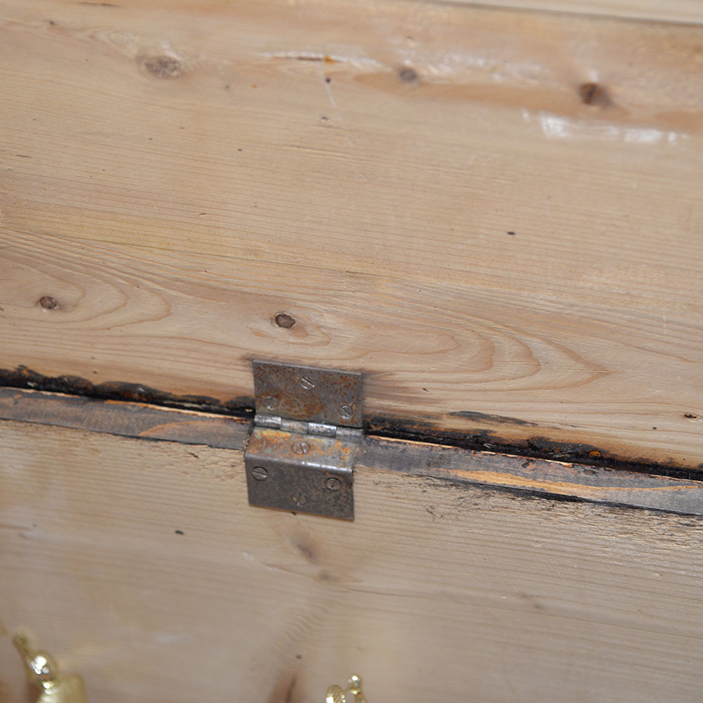 Antique Trunk with Dovetail Construction