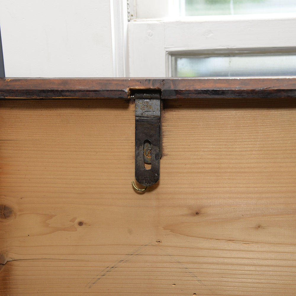 Antique Trunk with Dovetail Construction