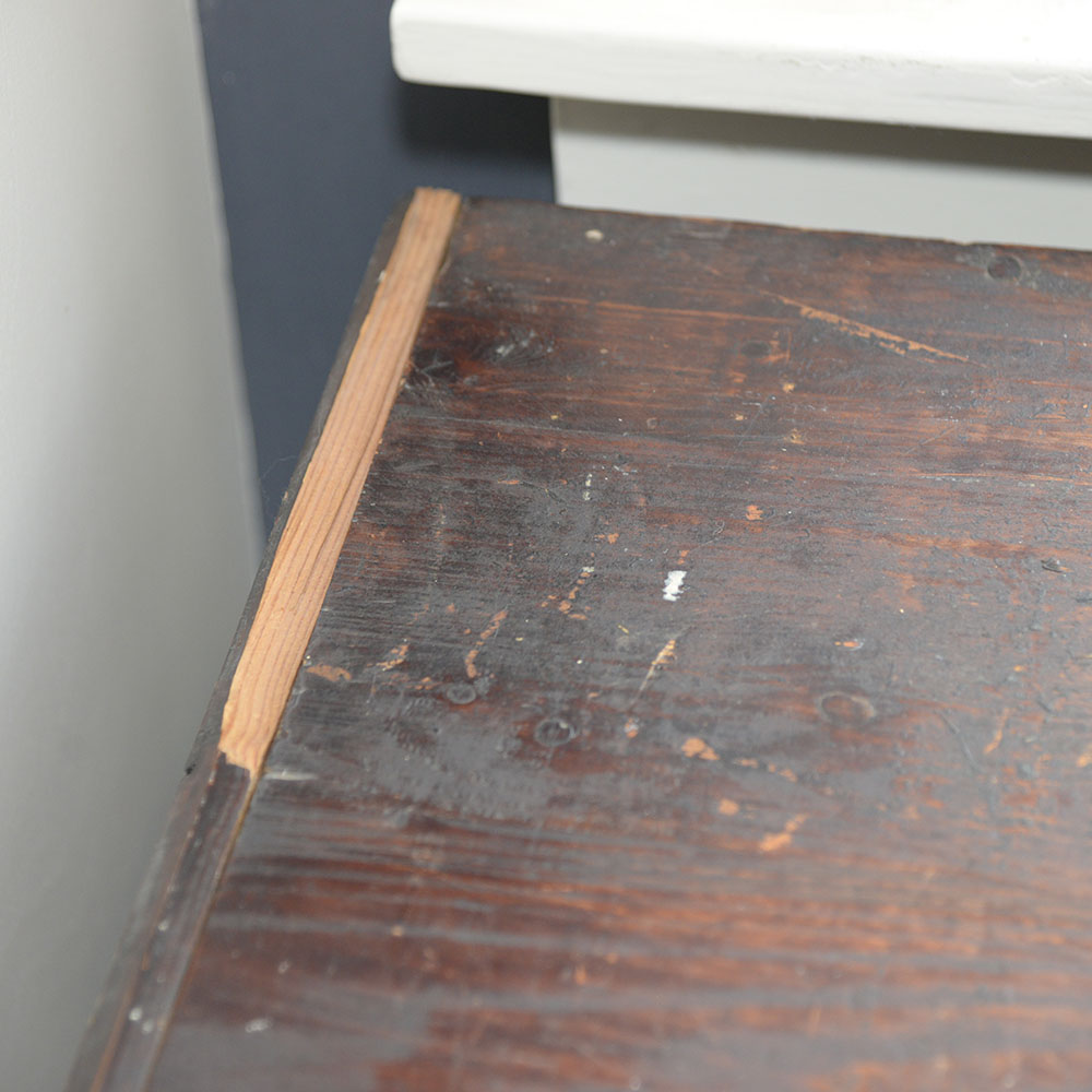 Antique Trunk with Dovetail Construction