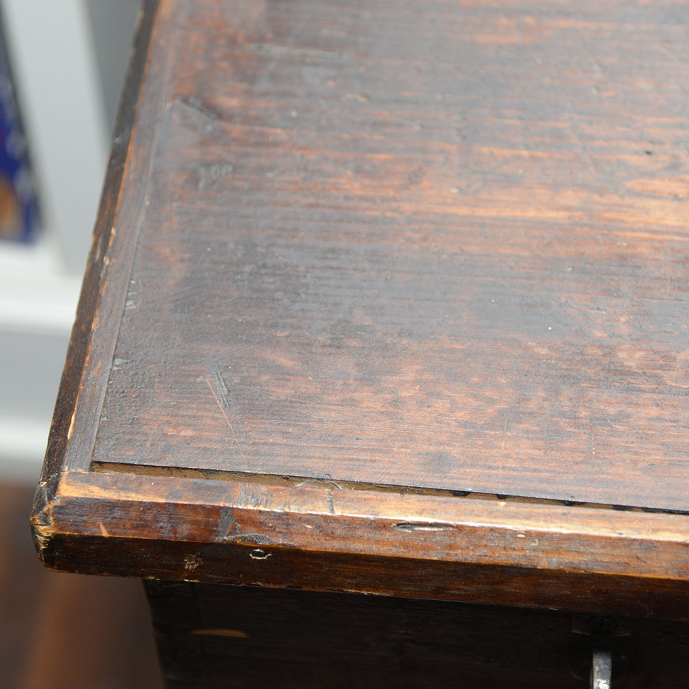 Antique Trunk with Dovetail Construction