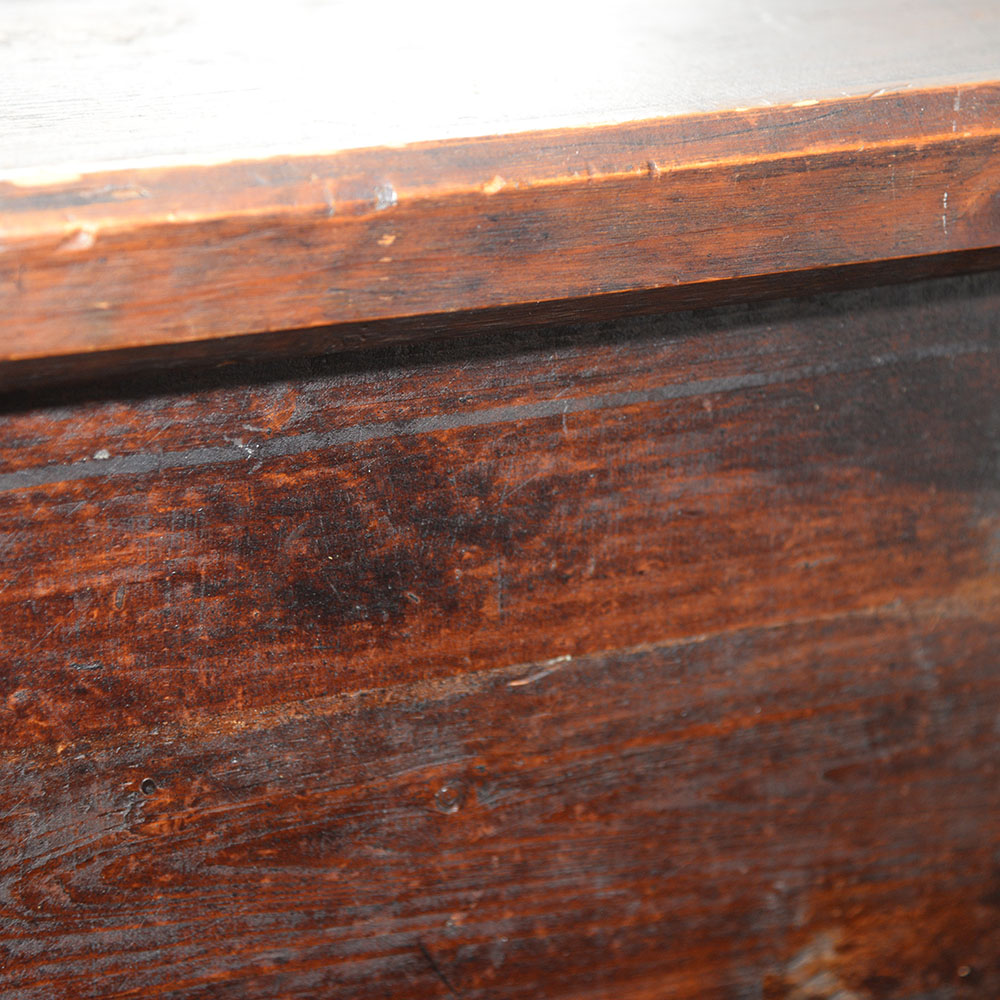 Antique Trunk with Dovetail Construction