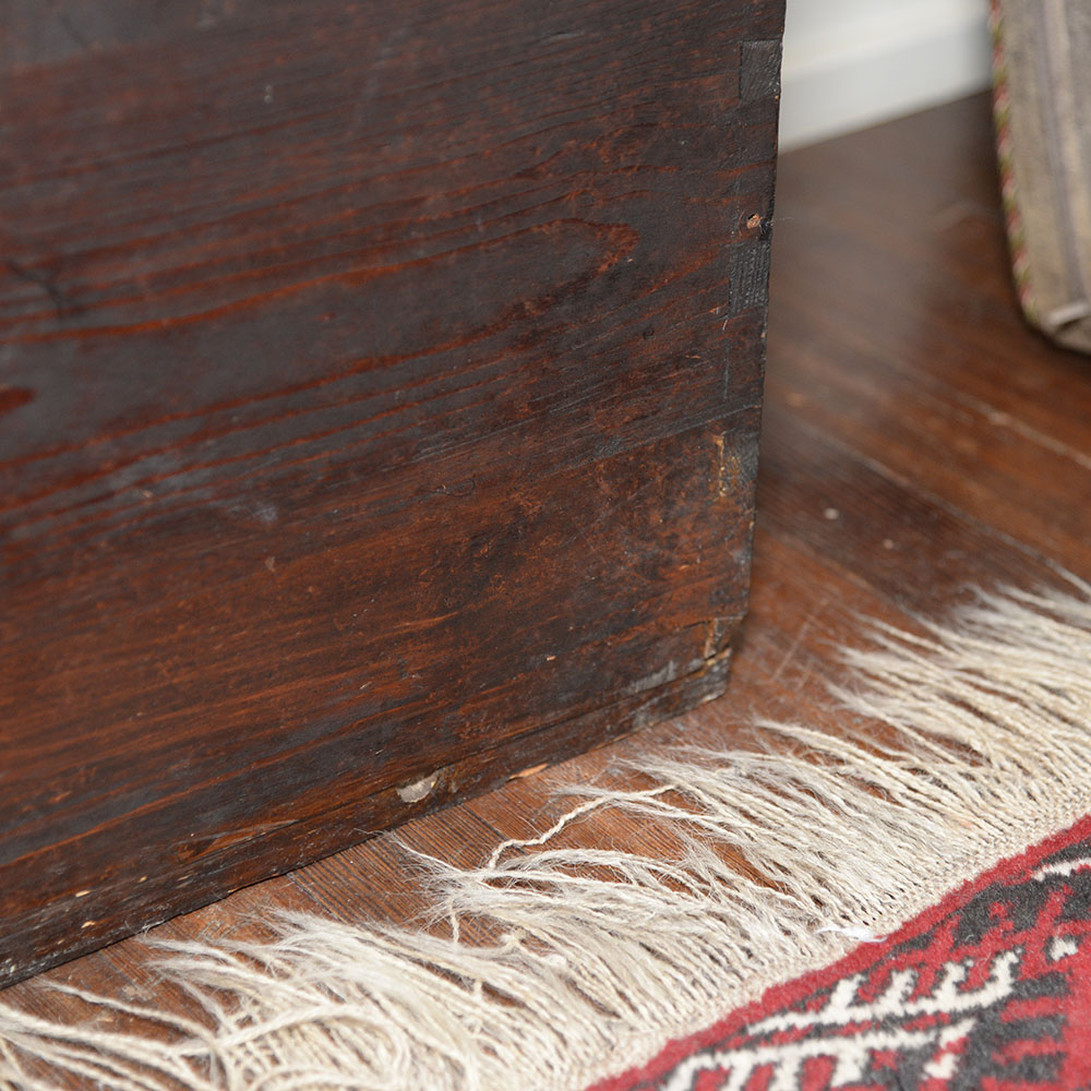 Antique Trunk with Dovetail Construction