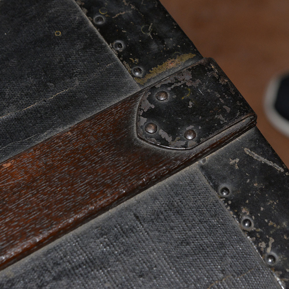 Early 20th Century Antique Travel Trunk