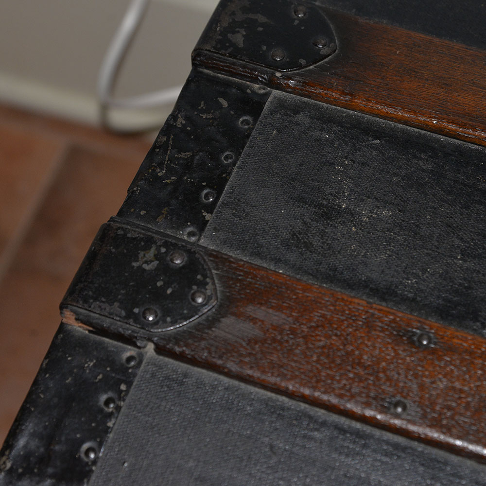 Early 20th Century Antique Travel Trunk