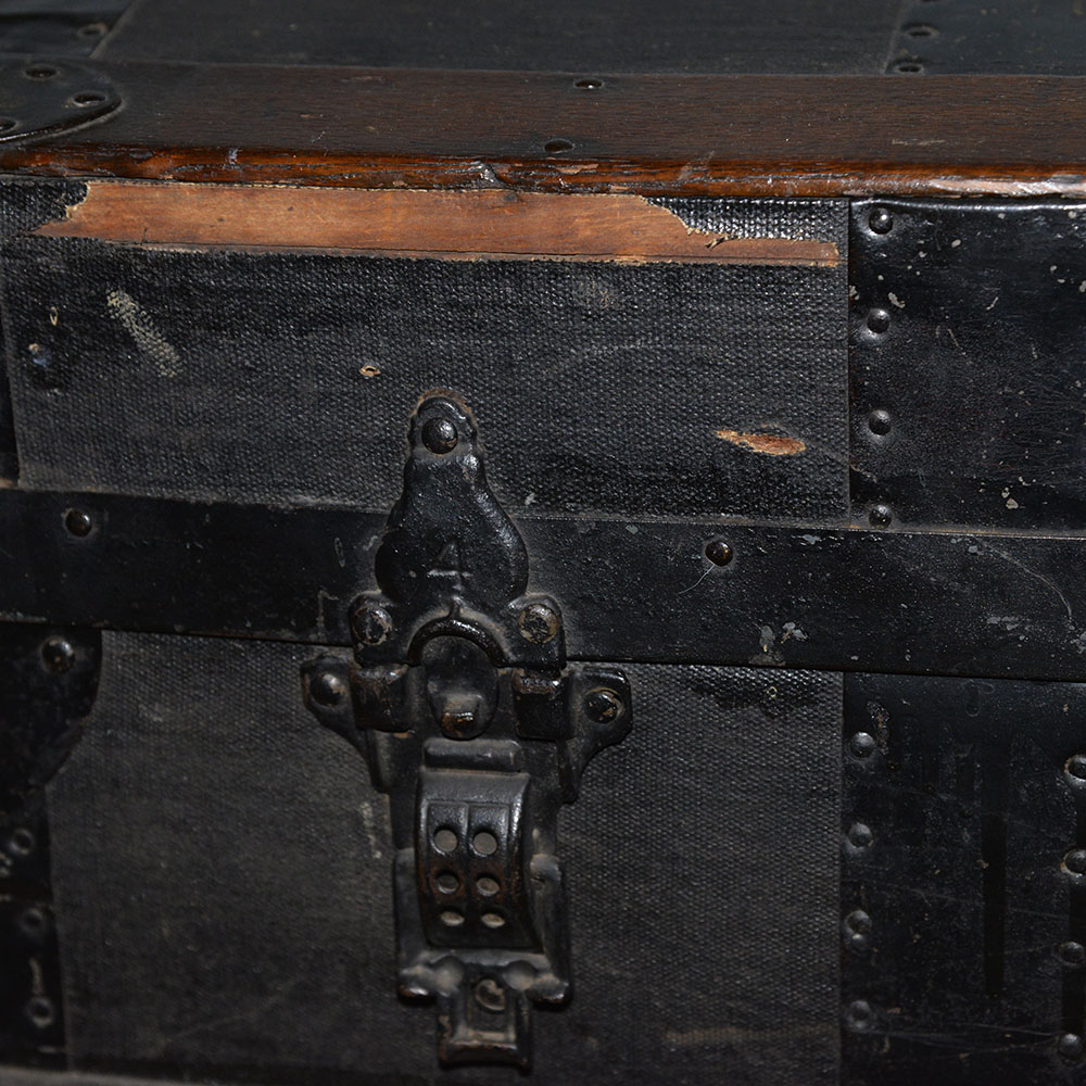 Early 20th Century Antique Travel Trunk