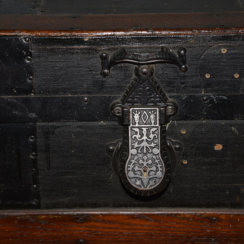 Early 20th Century Antique Travel Trunk