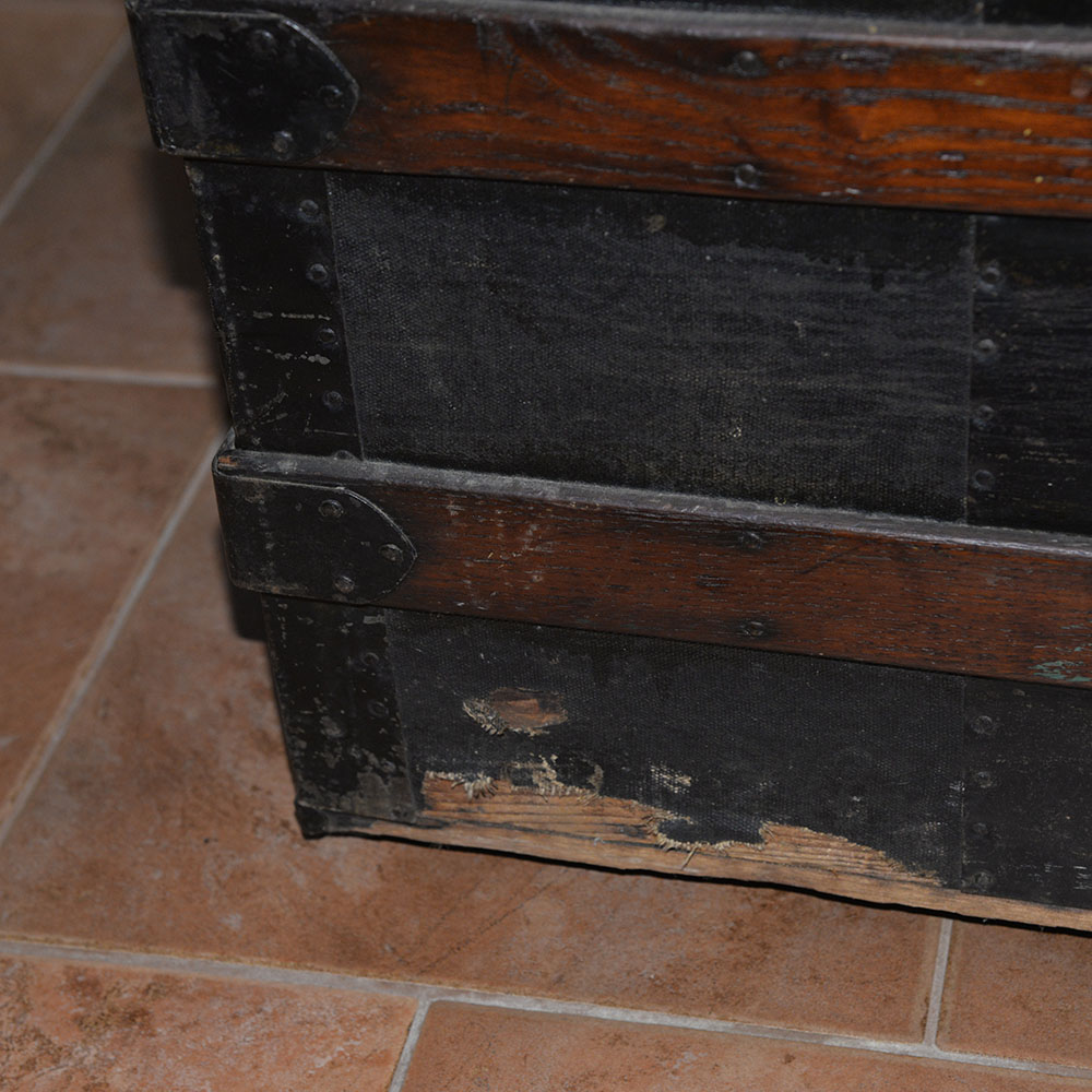 Early 20th Century Antique Travel Trunk