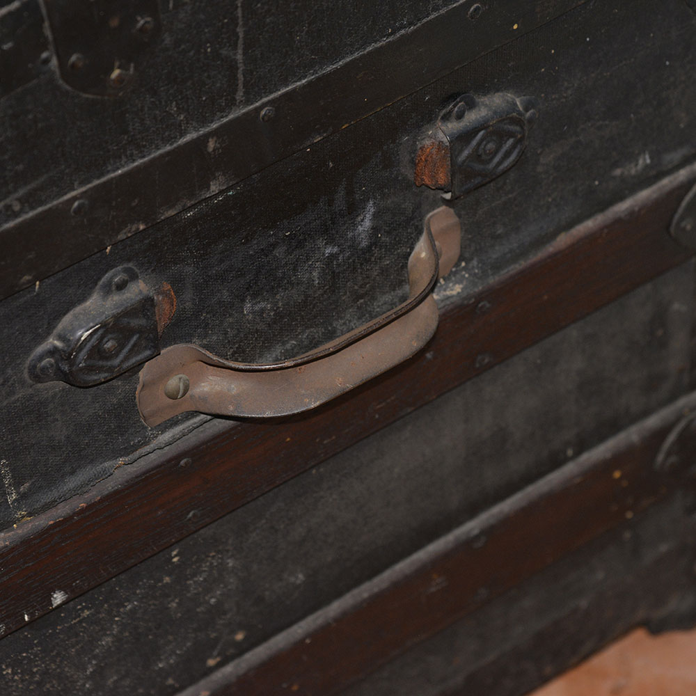 Early 20th Century Antique Travel Trunk