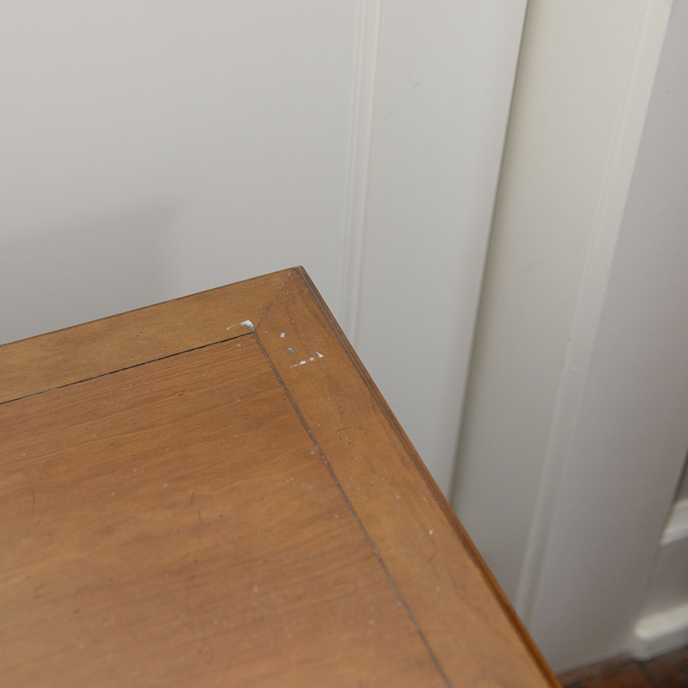 Vintage Imperial Walnut Veneer Side Table