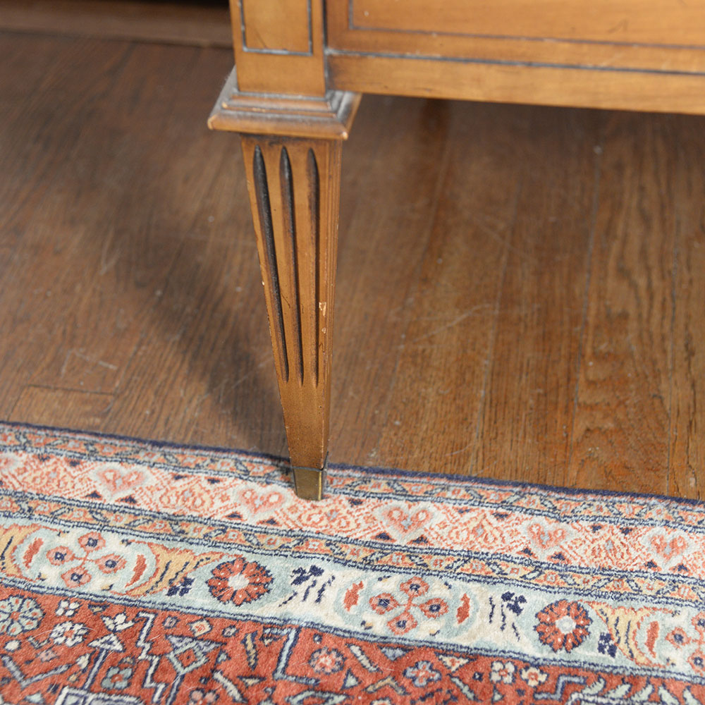 Vintage Imperial Walnut Veneer Side Table