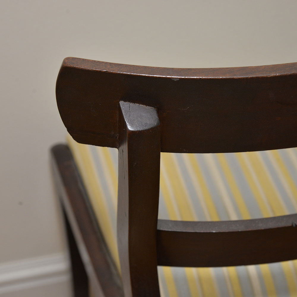 Pair of Empire Style Side Chairs