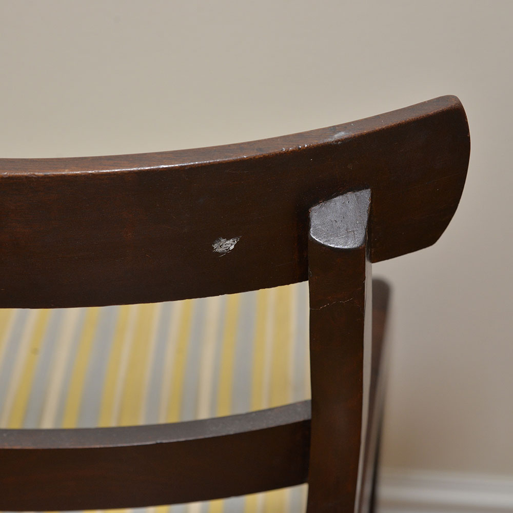 Pair of Empire Style Side Chairs