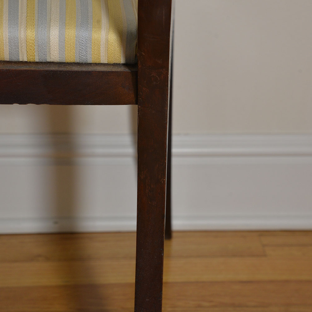 Pair of Empire Style Side Chairs