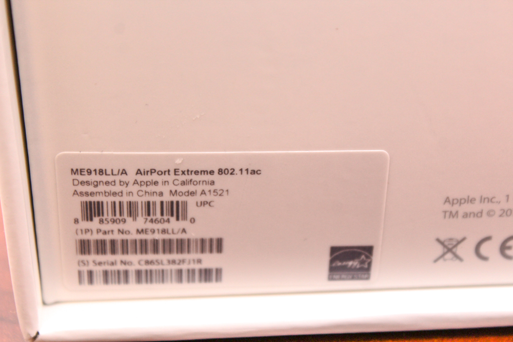 Apple AirPort Extreme Router