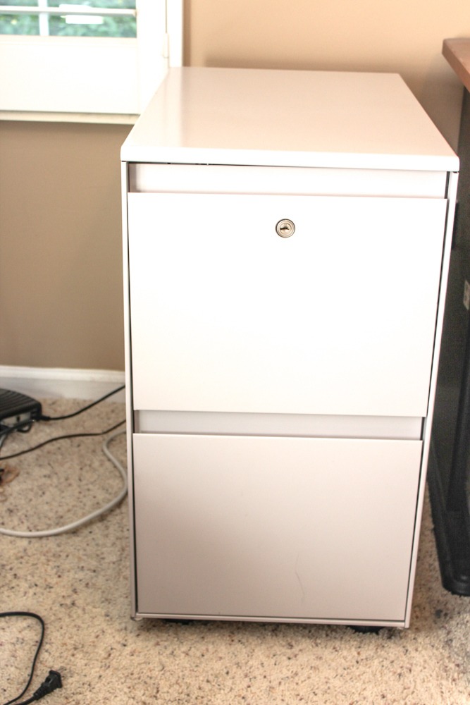 Pair of Locking File Cabinets