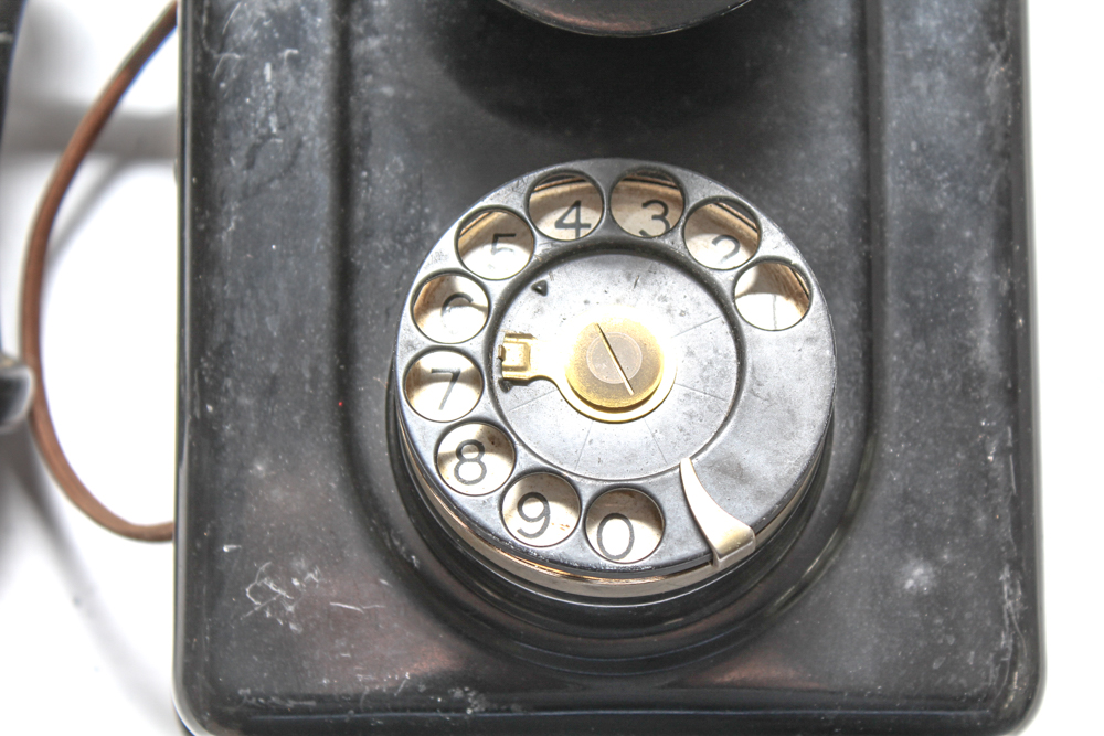 Vintage Rotary Wall Phone