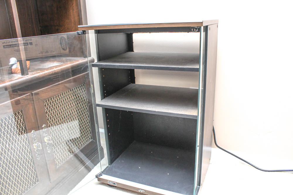 Vintage JVC Stereo Cabinet