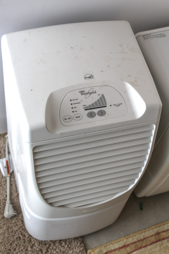 Kenmore and Whirlpool Dehumidifiers with Honeywell Humidifier