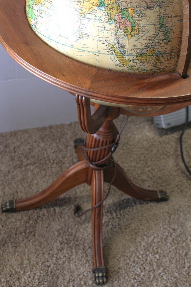 Vintage "Heirloom" Globe by Replogle
