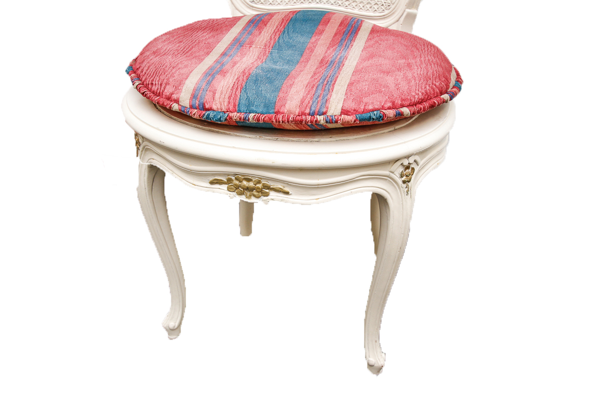 Vintage Louis XV Style Side Chair