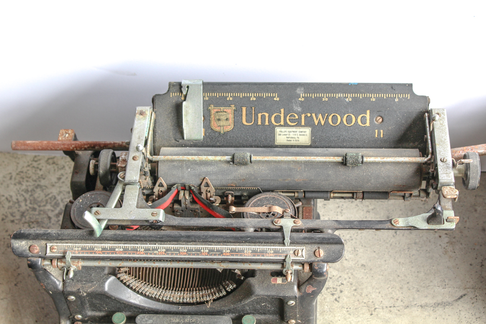 Pair of Vintage Underwood Typewriters